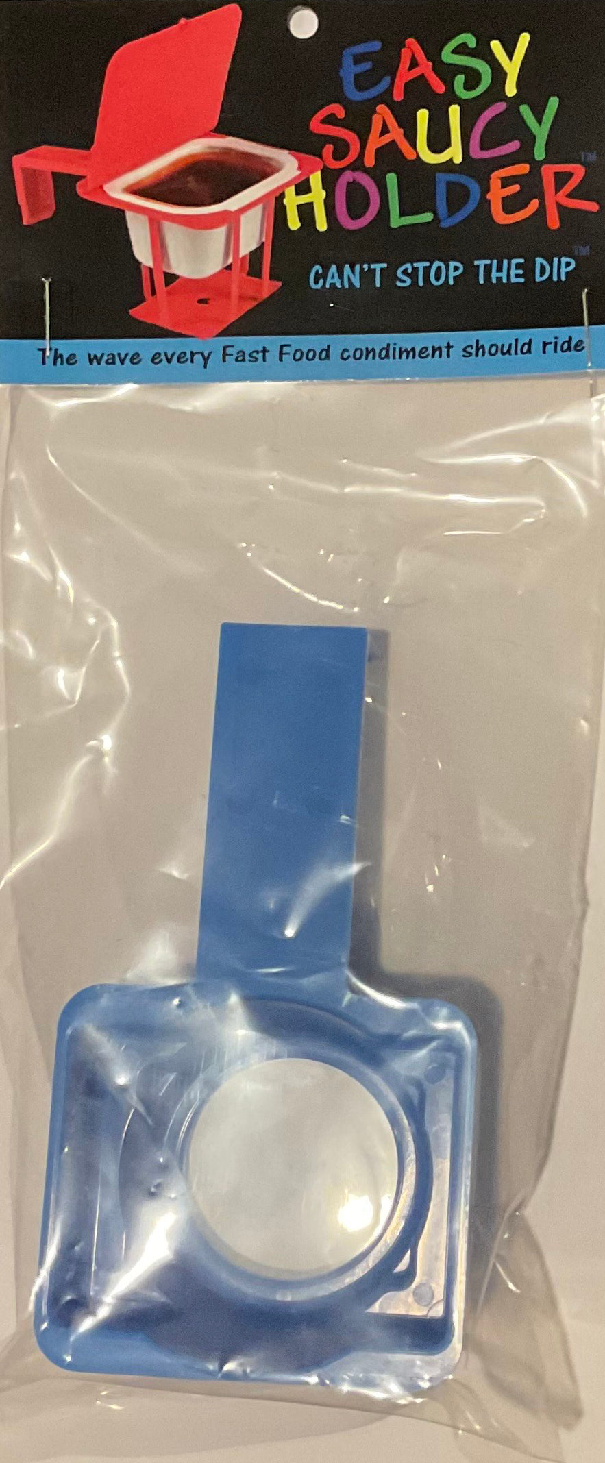 Easy Saucy Holder - Original Patented Car Sauce Holder (Gen 2) (Blue)