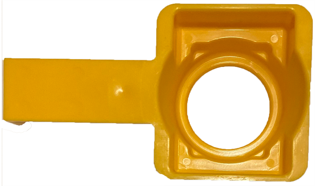 Easy Saucy Holder - Original Patented Car Sauce Holder (Gen 2) (Yellow)