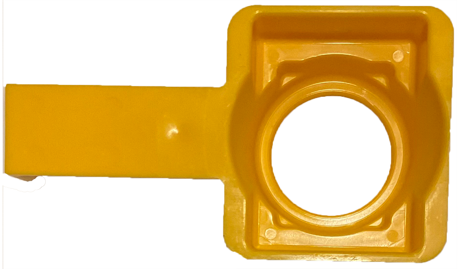 Easy Saucy Holder - Original Patented Car Sauce Holder (Gen 2) (Yellow)